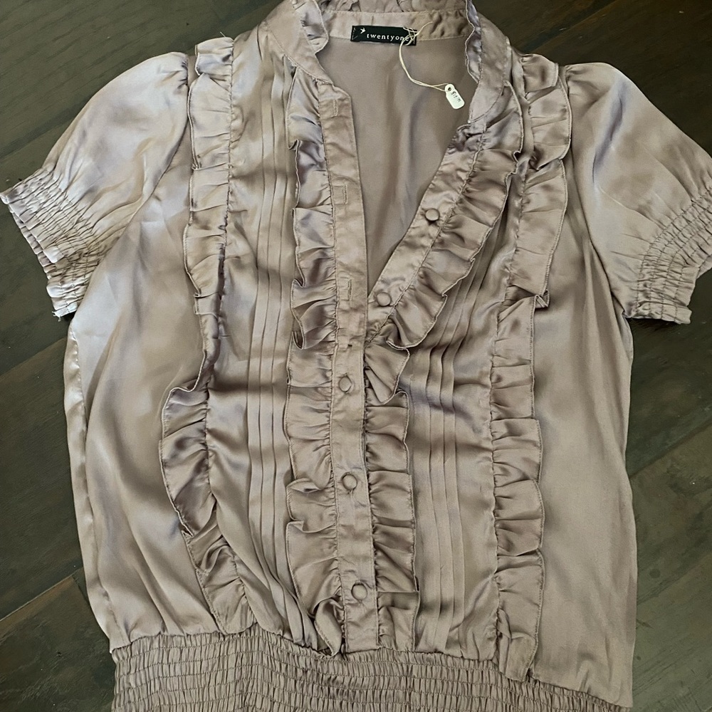 Beautiful ruffed blouse